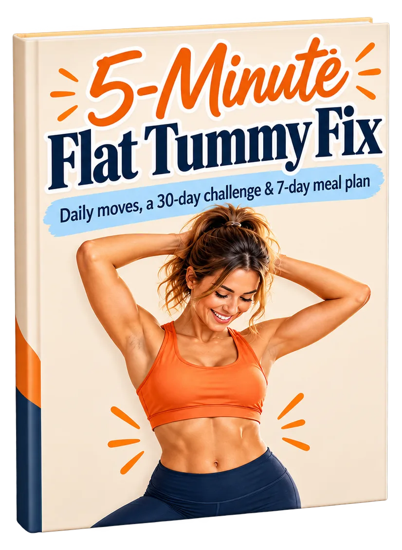 5-Minute Flat Tummy Fix product mockup