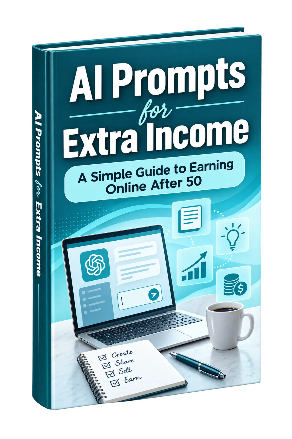 AI Prompts for Extra Income product mockup